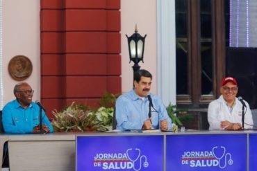 ¡UNA BURUSA! Maduro anuncia que le pagará medio petro a los trabajadores de salud en diciembre para que “satisfagan sus necesidades” (+Video)