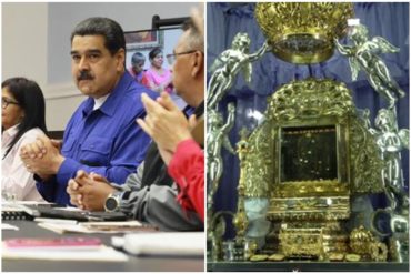 ¡EL MÁS DEVOTO! Maduro y su sincretismo religioso: Ahora dice que “La Chinita” le salvó la vida durante el ataque del dron