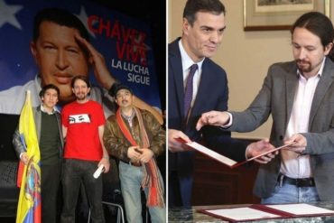 ¡DESALENTADOR! La foto que desempolvó Bocaranda de Pablo Iglesias como un mensaje de advertencia: “Árbol que crece chavista, así se queda”