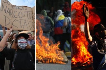 ¡CONTINENTE ENCENDIDO! La «brisita bolivariana» que causó el caos en América Latina (Bonus: La salida de Evo en Bolivia) (Fotos y Videos)