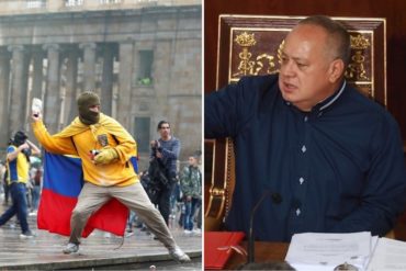 ¿VIDENTE O ALGO MÁS? Diosdado Cabello advirtió el #21Oct que la «brisita revolucionaria» que se sintió en Ecuador, Chile y Bolivia llegaría a Colombia