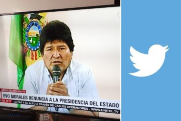 ¡DÍA HISTÓRICO! Estallan las redes tras la renuncia de Evo Morales: “Bravo, bolivianos ejemplares”