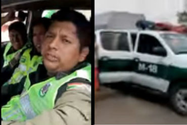 ¡VEA! Migración Bolivia niega traslado irregular de venezolanos en una polémica patrulla (+Video)