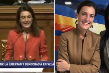 ¡ASÍ LO DIJO! Diputada española durante sesión en la AN del 26-N: No estáis solos, ni váis a estarlo, son un ejemplo para el mundo (+Video)