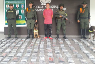 ¡DEBE SABERLO! Pretendía ingresar a Venezuela 215 kilos de clorhidrato de cocaína