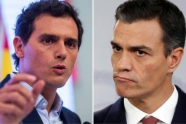 ¡CONTUNDENTE! Albert Rivera pide a Pedro Sánchez apoyar a Venezuela para una transición democrática (+Video)