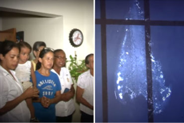 ¡LE MOSTRAMOS! Hogar en el que  “apareció” la Virgen del Valle en una ventana se convierte en sitio de peregrinación en Puerto la Cruz (+Video)
