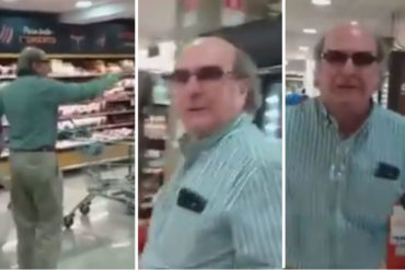 ¡ALTERADO! “Están llevando este país a la ruina”: Un chileno agredió a un migrante venezolano en un supermercado (+Video)