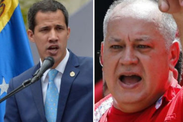 ¡POR DIOS! Cabello llama «boca abierta» a Guaidó: Busca un hecho de violencia que le garantice ser reelecto en la AN