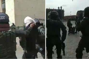 ¡LE MOSTRAMOS! Manifestantes y fuerzas policiales se enfrentan sin tregua en el centro de Bogotá este #23Nov (+Videos)