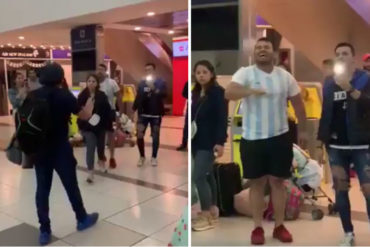 ¡AY, POR FAVOR! «Volvimos, volvió Cristina»: Lo que dijo Pedro Carvajalino a venezolanos que le hicieron escrache en Argentina (+Video)