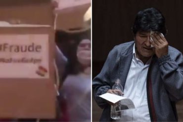 ¡VEAN! “Fuera, fuera”: Así fue como abuchearon a Evo Morales mientras daba un discurso en México (+Video)