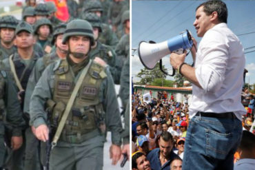 ¡INSISTE! Guaidó vuelve a sacudir la conciencia de los militares: Es el factor que aún nos falta, es el factor que debe tomar una decisión (+Video)