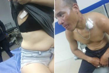 ¡TERRIBLE! Dos personas resultan heridas tras detonación de una granada cerca de una plaza en El Callao