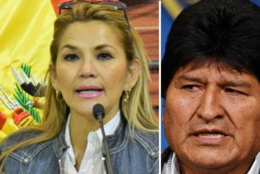 ¡BIEN CLARITO! Jeanine Áñez le aclara a Evo Morales que no podrá presentarse a las elecciones: «Vayan buscando candidato»