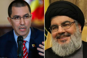 ¡LE CONTAMOS! EEUU acusa a Jorge Arreaza de reunirse con el líder del grupo terrorista Hezbolá