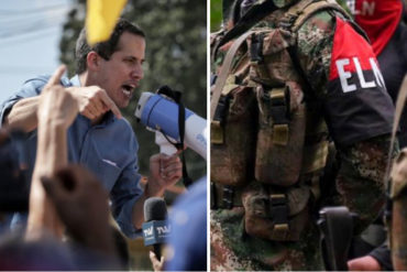 ¡ASÍ LO DIJO! Juan Guaidó: “Si hay que repeler al ELN a plomo, pues que sea a plomo” (+Video)