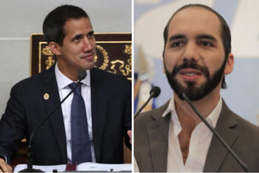 ¡ENTÉRESE! Guaidó reitera que Bukele es bienvenido en Venezuela: “El Salvador es y seguirá siendo un país hermano”