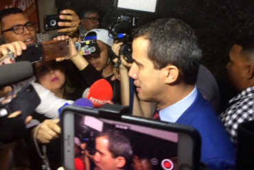 ¡SEPA! Juan Guaidó desde sede de VP tras allanamiento: «No estaban identificados, pudo haber sido el Hezbolá, o el ELN» (+Video)