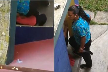 ¡CAUSA INDIGNACIÓN! Captan momento en que maestra le cae a correazos a niño durante supuestas tareas dirigidas (+Video)