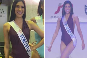 ¡MÍRELA! Así fue el desfile en traje de baño de la venezolana Melissa Jiménez en el Miss International 2019 (+Video)