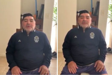 ¡AH, OK! “Voy a morir apoyando a Venezuela”: Maradona no se quedó atrás y le envió este burdo mensaje de cumpleaños a Maduro (+Video)