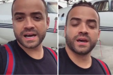 ¡SEPA! Nacho emprende su viaje a Venezuela para iniciar gira de conciertos: “Ya esto empezó” (+Video)