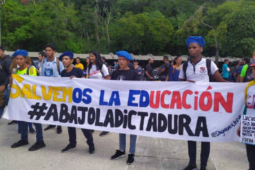 ¡IMPORTANTE SABER! Movimiento estudiantil marcha hasta Fuerte Tiuna este #21Nov (+Fotos +Videos)