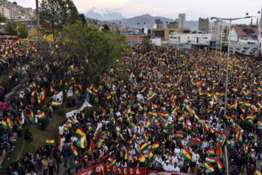 ¡LO ÚLTIMO! Opositores bolivianos anuncian paro y cierre de fronteras para que renuncie Morales: “Se nos agotó la paciencia”