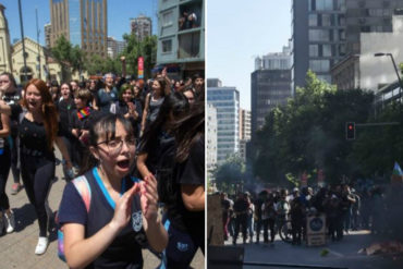 ¡LE CONTAMOS! Las protestas en Chile llegan hasta los barrios ricos de Santiago (+Fotos)