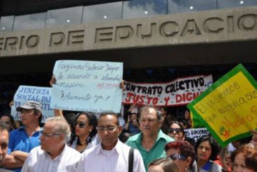 ¡LO MÁS RECIENTE! Docentes venezolanos convocan a protestar este #15Ene en todo el país en defensa de la educación (+Comunicado)