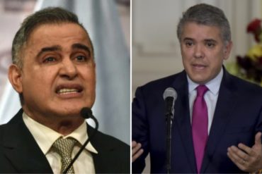 Tarek W. Saab se picó porque Iván Duque afirmó que Maduro es “un criminal de lesa humanidad” bajo investigación de la CPI: “Asesino serial y violador masivo de DDHH”