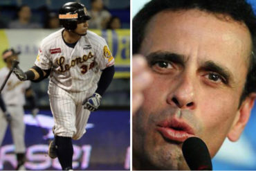 ¡DURO! Para Capriles la nueva temporada de béisbol refleja la “crisis y destrucción roja”