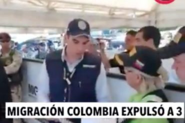 ¡QUE SE SEPA! Colombia expulsó a 3 venezolanos capturados por porte, tráfico y fabricación de armas de fuego (+Video)