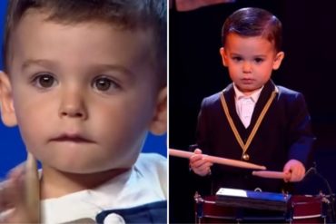 ¡CONMOVEDOR! Con solo 3 años, Hugo Molina se alzó como el ganador más joven de la historia en “Got Talent” (+Videos)