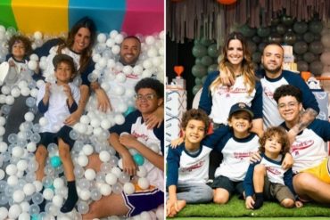 ¡LE CONTAMOS! Pese a la separación Nacho e Inger Mendoza celebraron juntos el cumpleaños de Santiago (+Fotos)