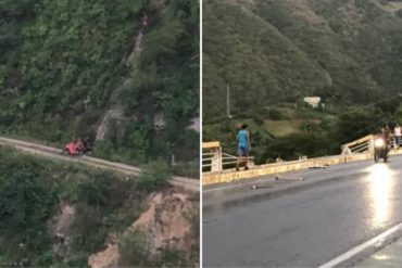 ¡LAMENTABLE! Tres funcionarios de la GNB fallecen tras caer vehículo al vacío en viaducto de la autopista Caracas-La Guaira #1Dic (+Fotos + Video)