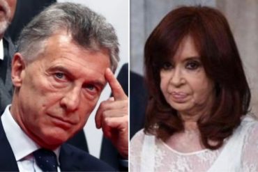 ¡NO SE LO PIERDA! Quedará para la historia: La foto que documentó la venenosa mirada de odio de Cristina Fernández de Kirchner a Macri (+Foto +Video)