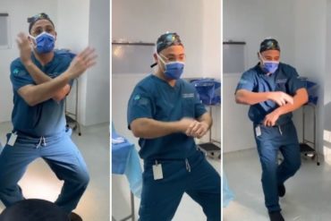 ¡NO SE LO PIERDA! El médico venezolano que baila reguetón en el quirófano a ritmo de J Balvin y Maluma estremeció las redes (+Videos)