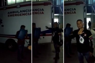 ¡GRAVE! Concejal chavista denunció que la GNB se ha negado a surtir gasolina a ambulancias de El Vigía (+Video)