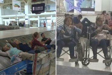 ¡INACEPTABLE! Pasajeros de Avior han pasado más de 18 horas en Maiquetía esperando por su equipaje (+Fotos y Video)