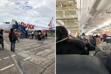 ¡FUERTE! Los momentos de terror que vivieron los pasajeros de Avior durante aterrizaje de emergencia del vuelo Caracas – Lima (+Video)