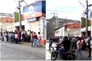 ¡GRACIAS, MADURO! Reportan colas interminables en comercios de Mérida para comprar con el medio petro del régimen (+Fotos +video)