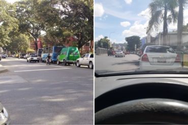 ¡SE EXPLOTÓ LA BURBUJA! Se registran largas colas por gasolina en Caracas en el penúltimo día de 2019 (+Videos)