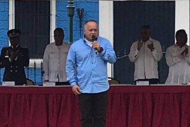 ¡SE PASÓ! Diosdado Cabello sobre Simón Bolívar: Fue Hugo Chávez el que sacó a ese señor de las estatuas y lo mandó pa’ la calle (+Video)