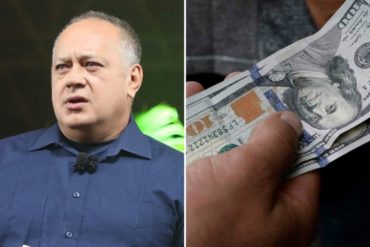 ¡EL MISMO CUENTO! La manipulación de Cabello sobre el alza del precio del dólar: Demuestra que hay una guerra contra el país