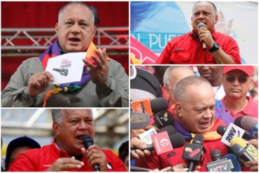 ¡LE REVENTÓ LA ÚLCERA! Los momentos de 2019 en los que Diosdado Cabello perdió la (poca) compostura que le quedaba (+Videos histéricos)