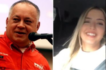 ¡ENTÉRATE! El chiste de Daniela Cabello que revela el porqué Diosdado necesita un chófer (+Video)