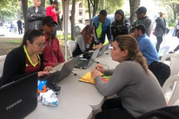 ¡SE LO CONTAMOS! Embajada de Guaidó en Colombia atendió a más de 5 mil venezolanos en jornada de atención al migrante