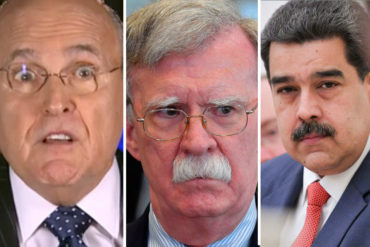 ¡FUERTE! A la Casa Blanca la habrían «madrugado» con llamada entre Giuliani y Maduro (afirman que Bolton rechazó supuesto acuerdo entre ambos)